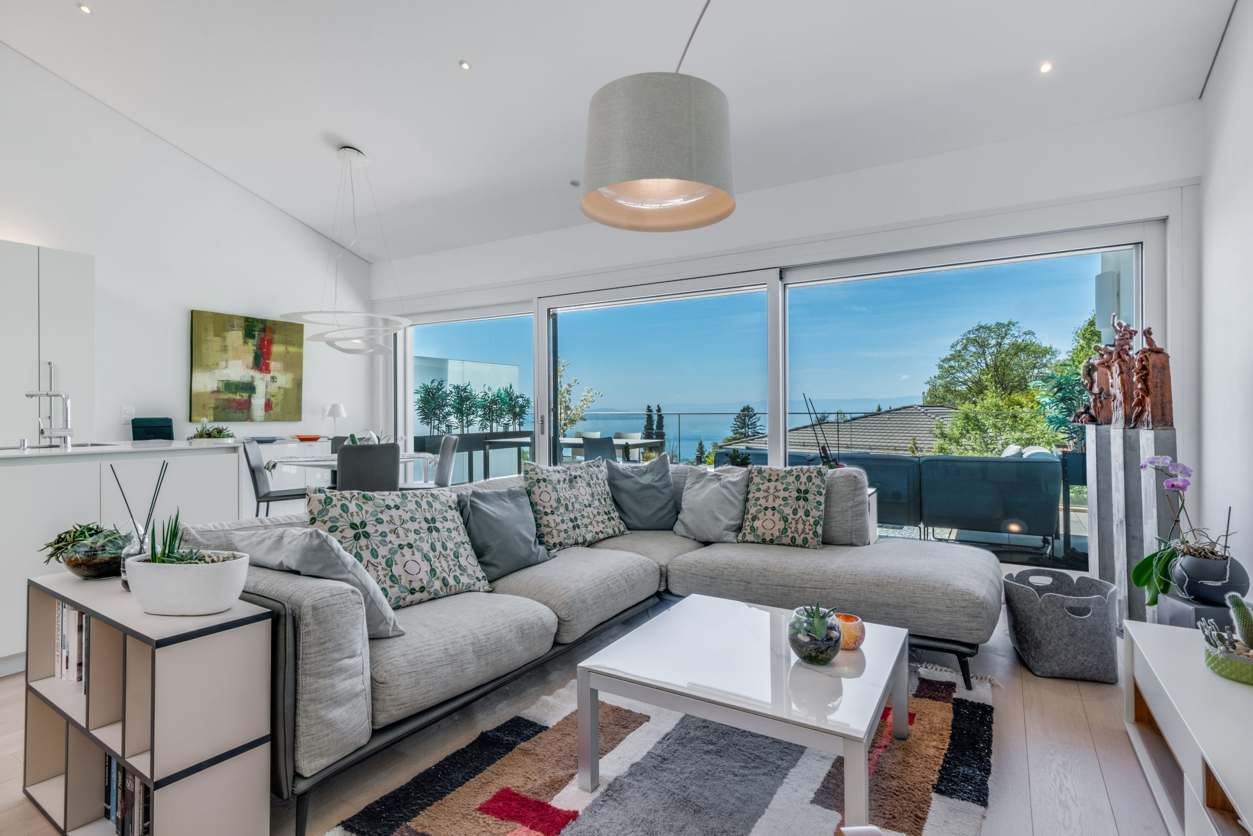 Lake view apartment in Grandvaux